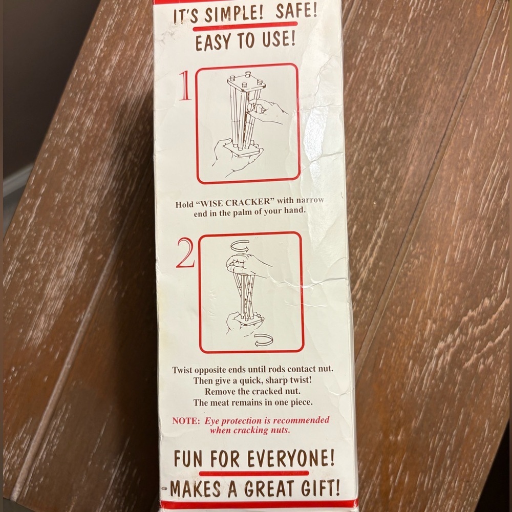 Wise Cracker Wooden Nut Cracker - Picture 11 of 11